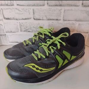 Saucony Hurricane Iso 3 Shoes Mens Size 13 Gray Running Trainer S20348-1